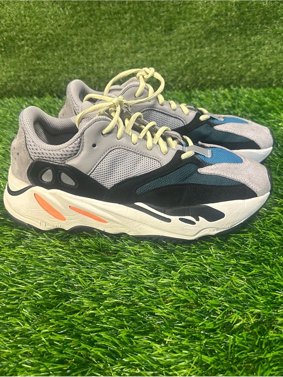 Yeezy Shoes - Adidas Yeezy Boost 700 Gray Black Teal with Orange Accents
